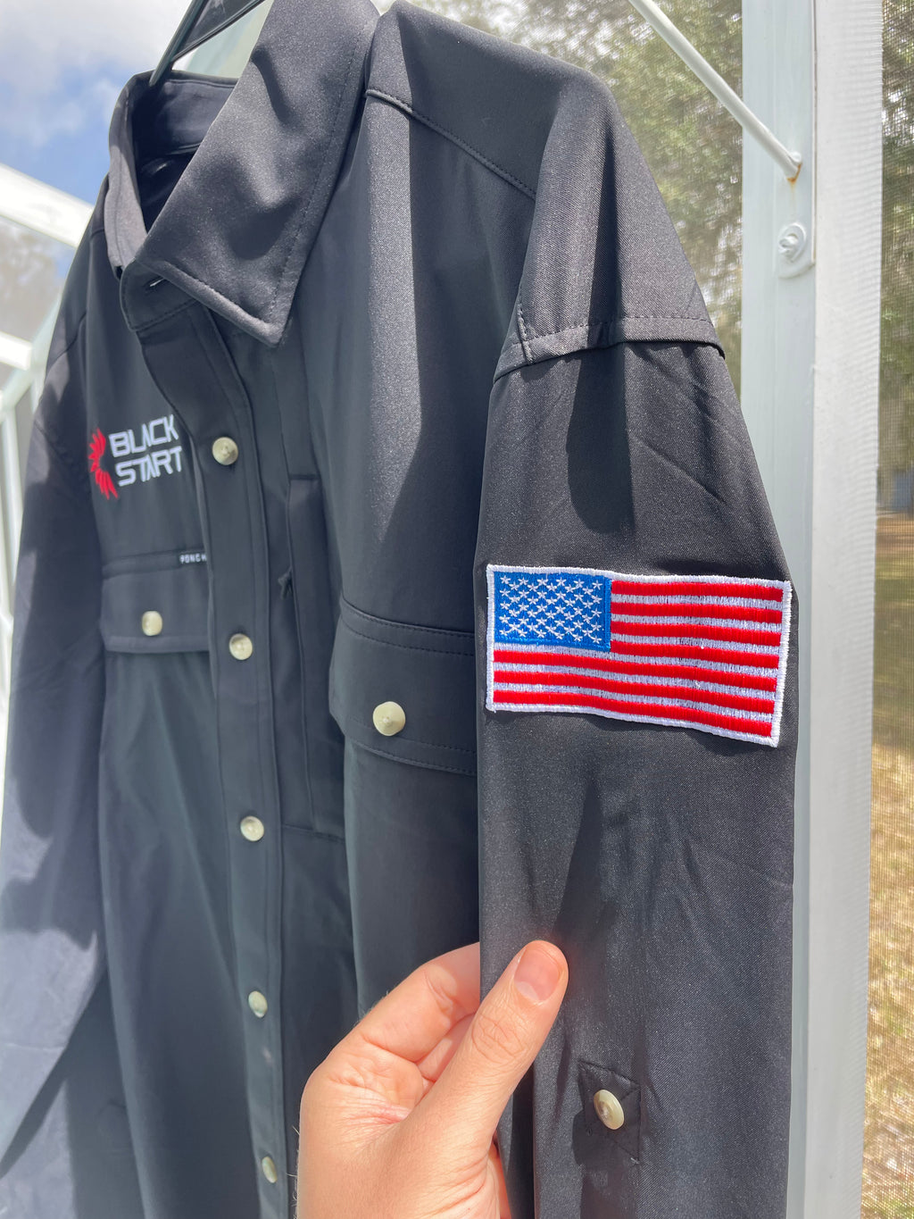 Poncho Long Sleeve Shirt