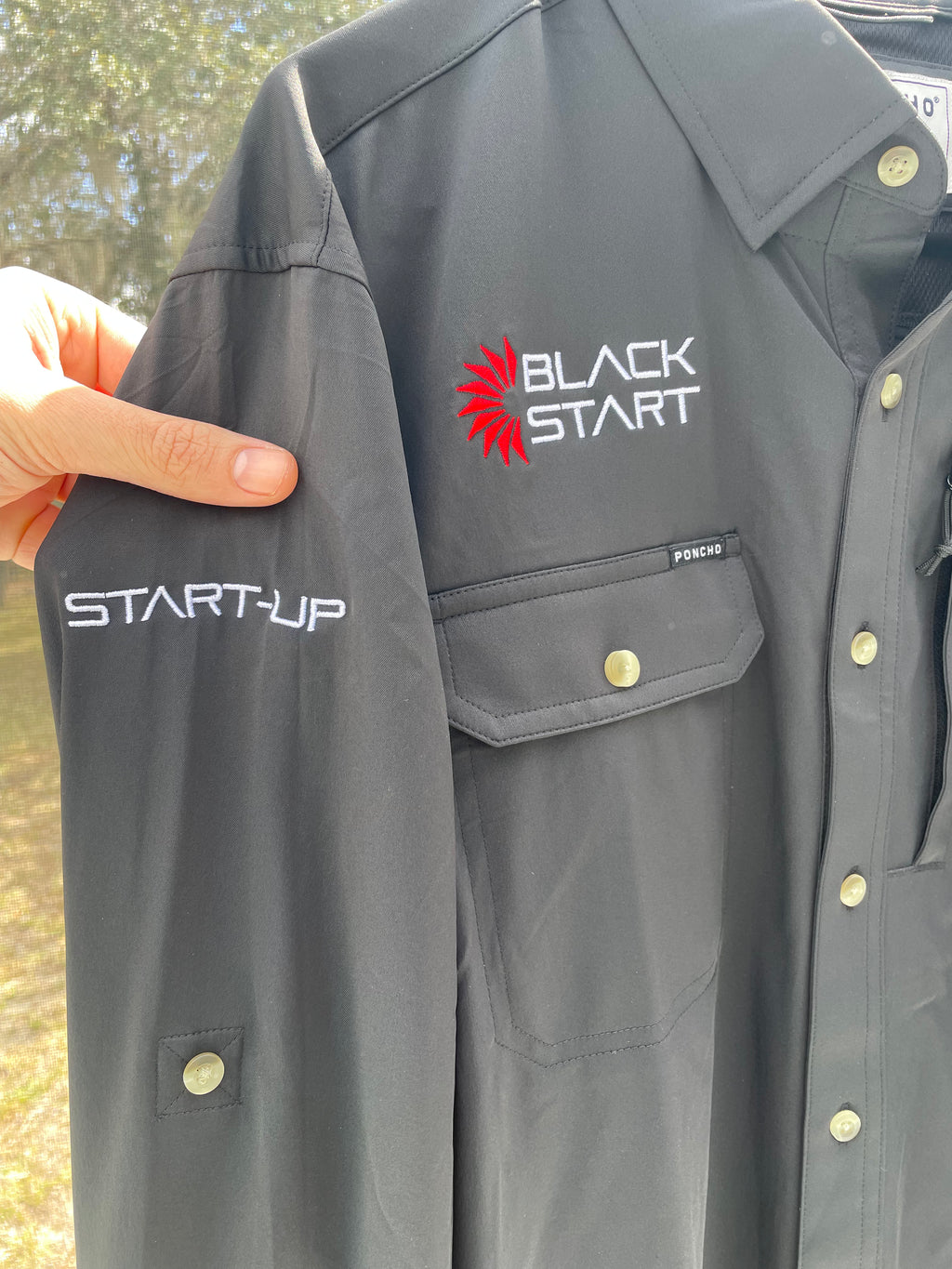 Poncho Long Sleeve Shirt