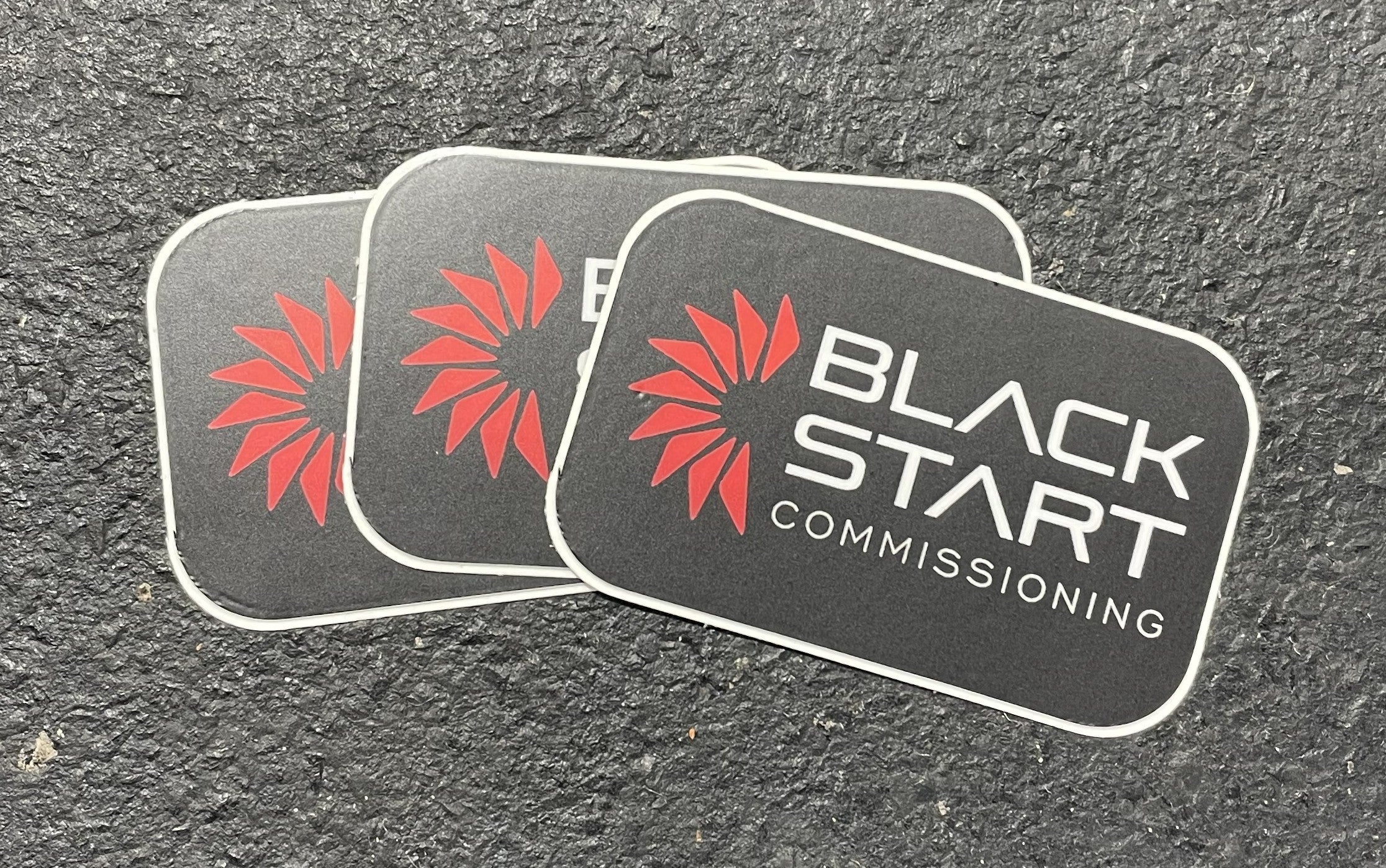 Black Start Stickers